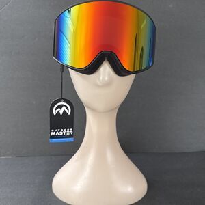 Outdoor Master pulse ski frameless goggles OTG Unisex Revo Red VLT 15% Open box
